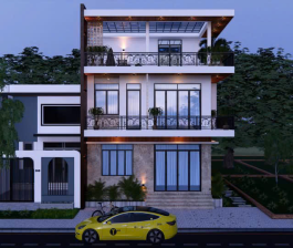 Thi công biệt Thự 3 Tầng ở Củ Chi 